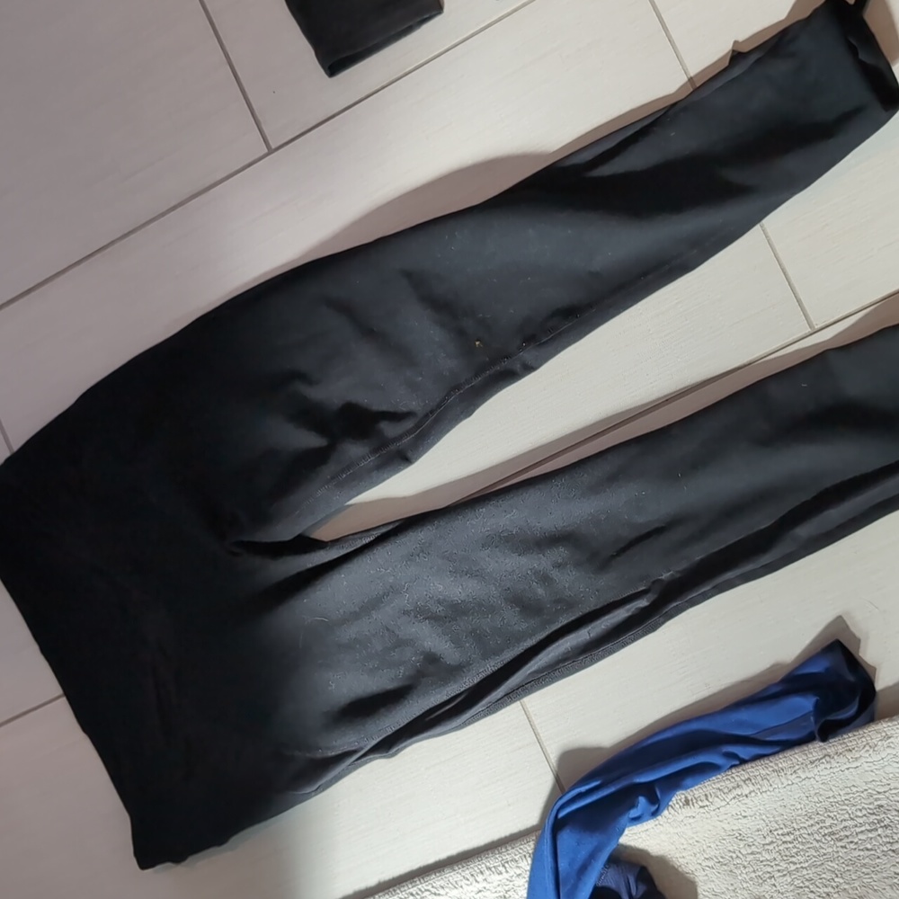 Tuxedo pant style leggings